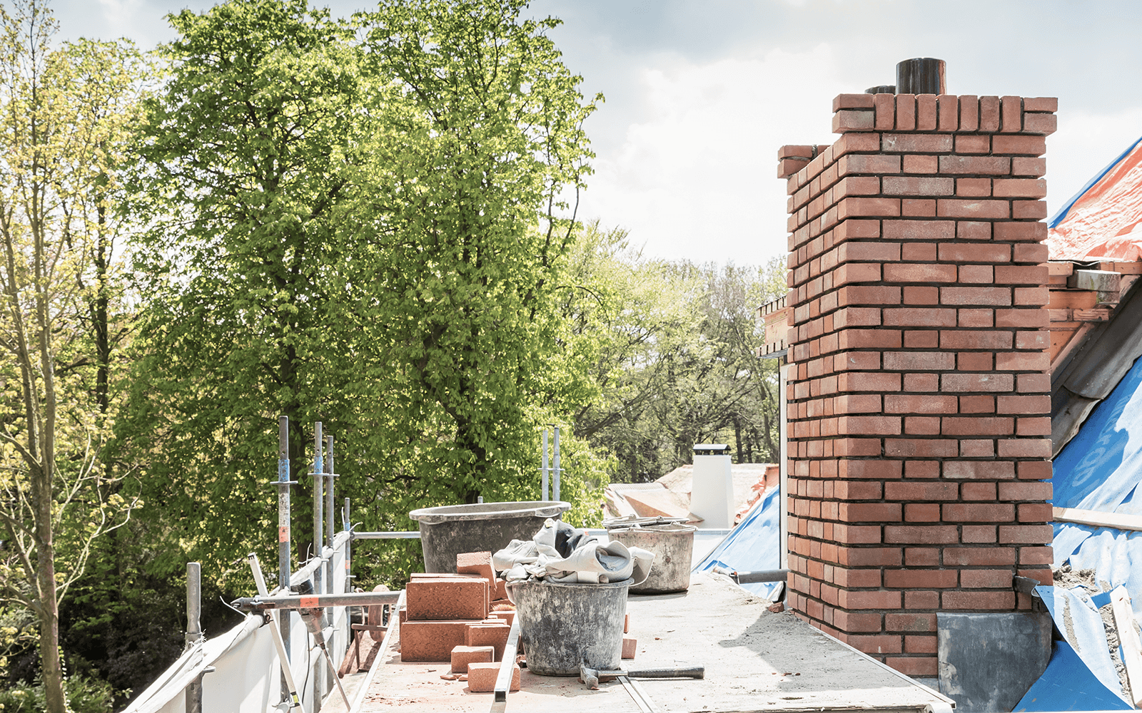 Hangover Roofing Work